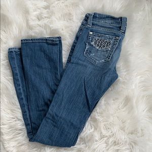 BKE Stella 23L jeans pocket details buckle